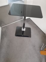 Glass side/ end table, good condition
