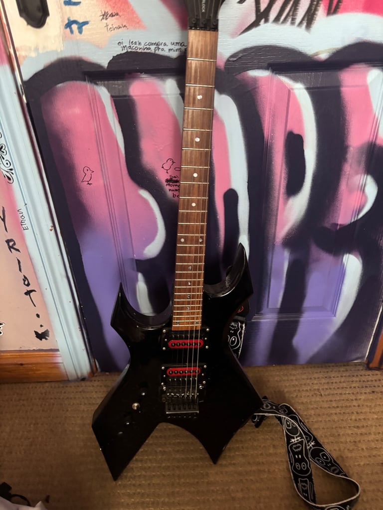 LEFT HANDED BC RICH warlock electric guitar 