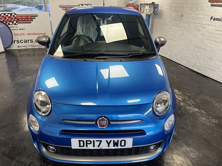 2017 Fiat 500 1.2 S 3dr HATCHBACK PETROL Manual