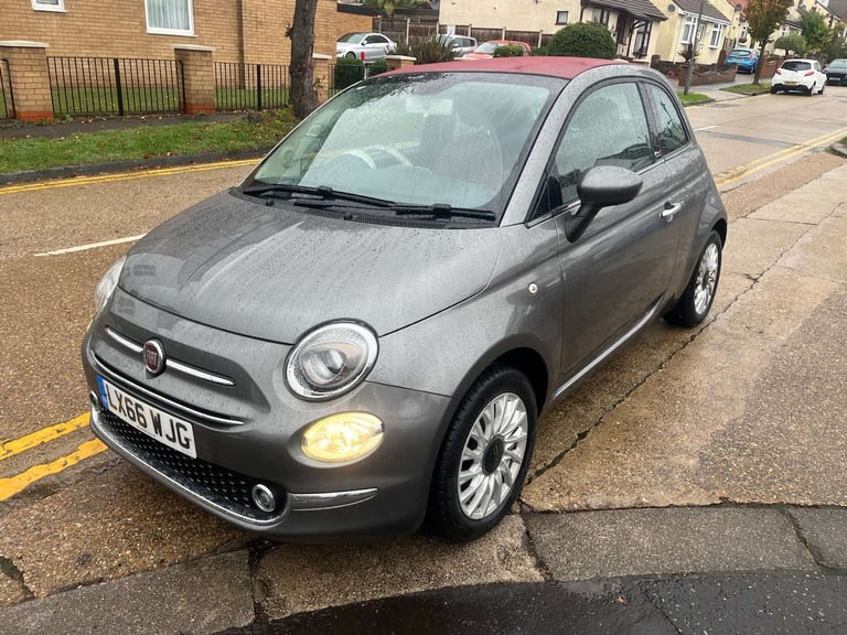 2016 Fiat 500 1.2 500 C Lounge 2dr Convertible Petrol Manual