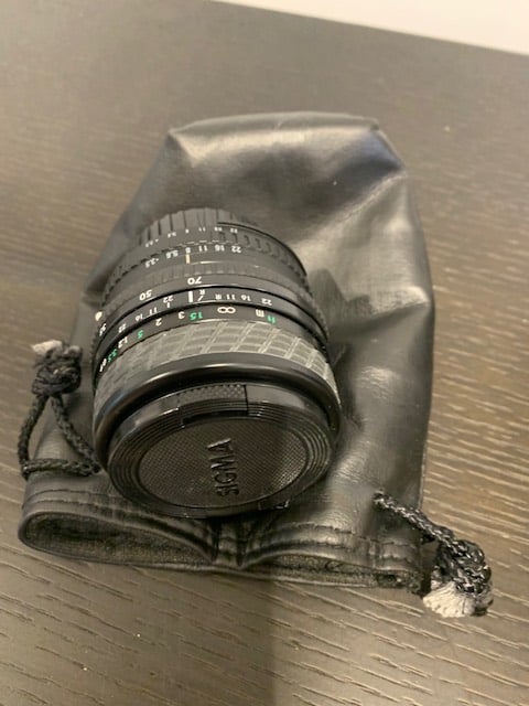 Nikon F65 Camera body and various lenses for sale