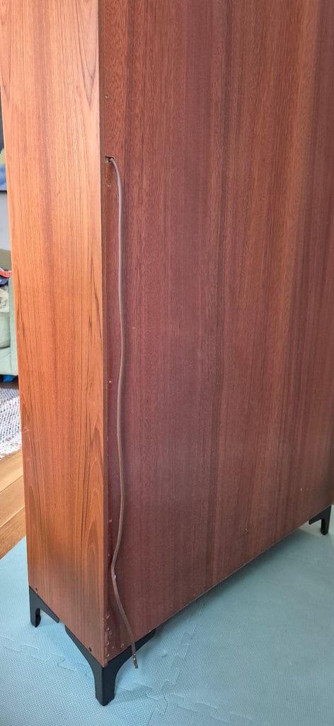 Mid-Century Style Teak Cabinet / Bookcase