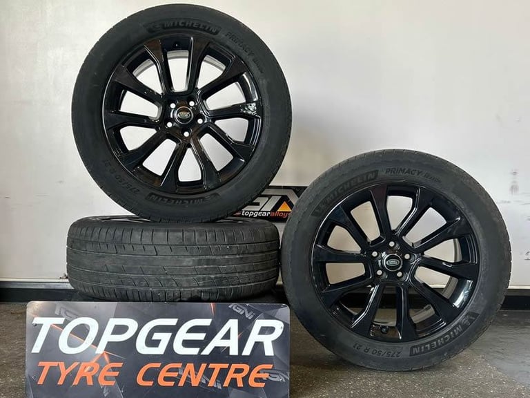 21" GENUINE RANGE ROVER SPORT ALLOY WHEELS & TYRES 5x120