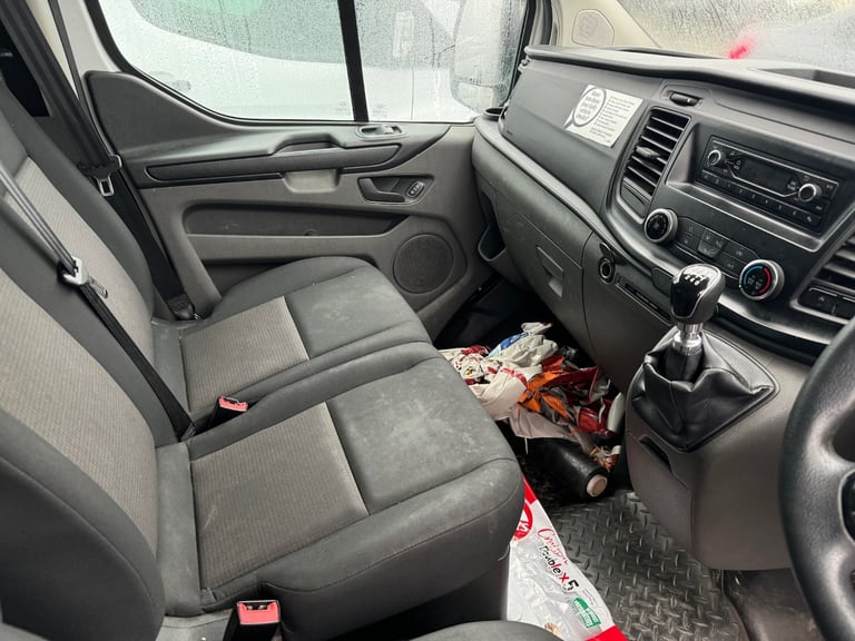 2018/68 FORD TRANSIT CUSTOM 130PS EURO 6 A/C RUNS DRIVES PRICE IS PLUS VAT 