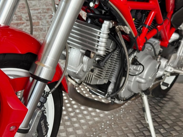 DUCATI MONSTER 1000 S2R 2006 Petrol Manual in Red