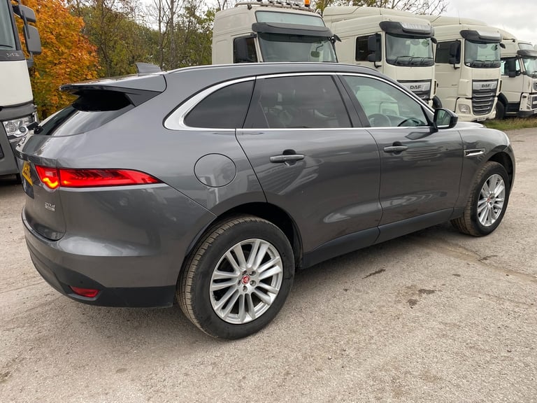 2018 JAGUAR F -PACE PORTFOLIO AWD DIESEL SUV DAMAGED SALVAGE CAT N NO DAMAGE