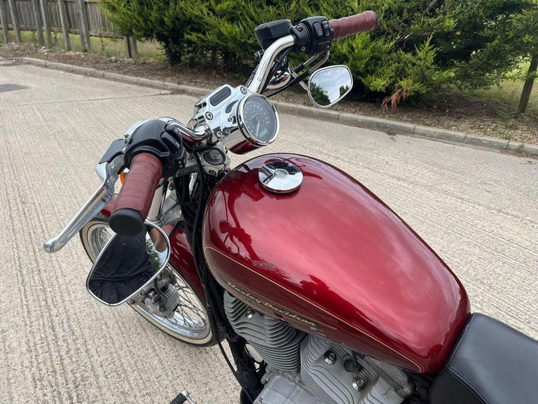 2009 09 HARLEY-DAVIDSON XL883C XL 883 C SPORTSTER CUSTOM CRUISER XLH883 - 2k MLS