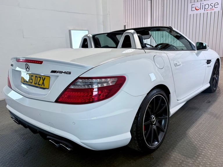 2015 15 MERCEDES-BENZ SLK 5.5 SLK55 V8 AMG CONVERTIBLE 2DR PETROL SPDS+7GT EURO 
