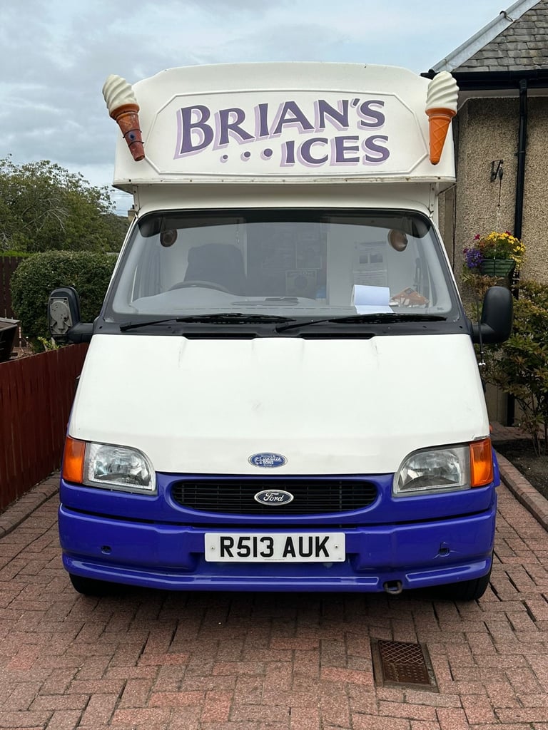 Ice Cream Van For Sale (inc profitable run and stock)