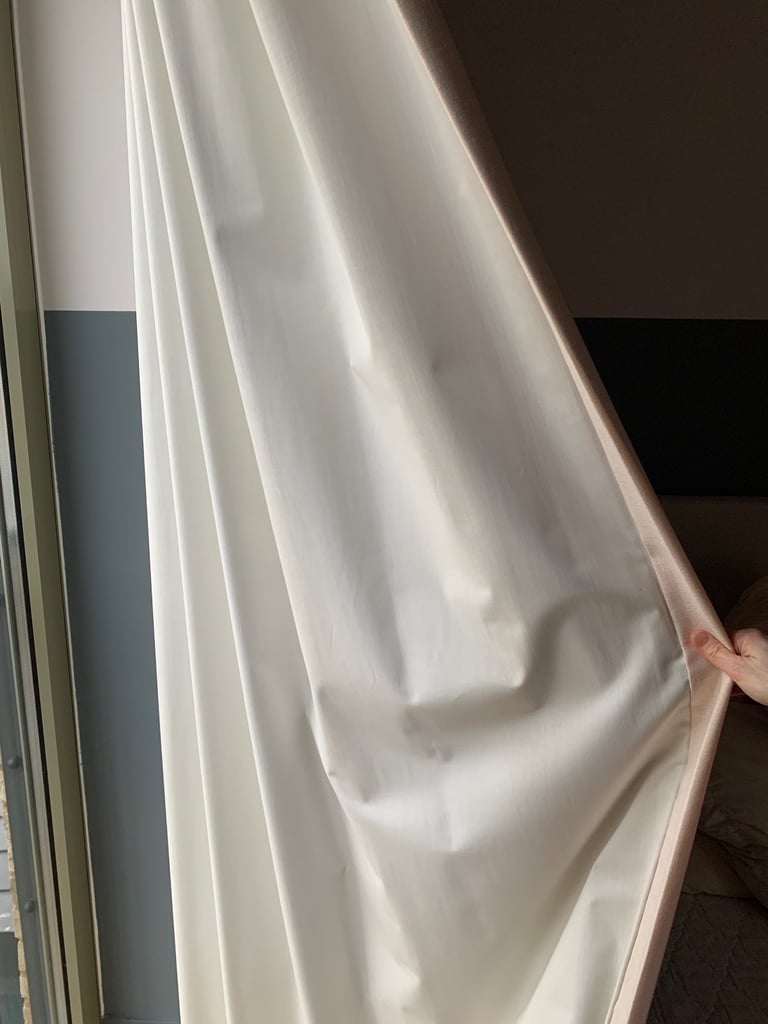 Romo fabric full length curtains 
