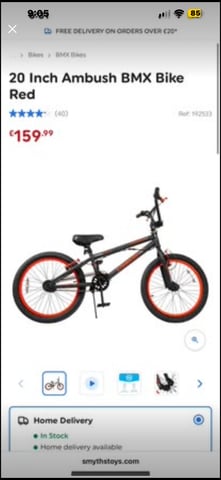 20 inch kids bike BRAND NEW in Wishaw, North Lanarkshire Gumtree