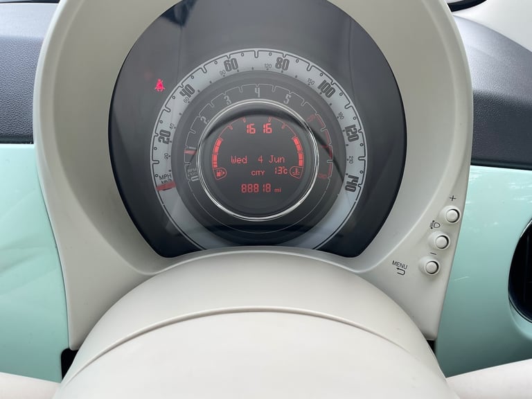 2016 Fiat 500 1.2 Pop 3dr HATCHBACK Petrol Manual