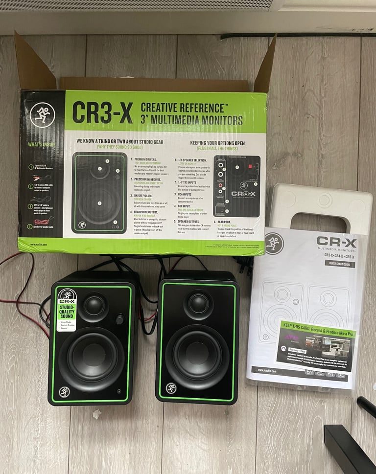 image for Mackie CR3-X active speakers 