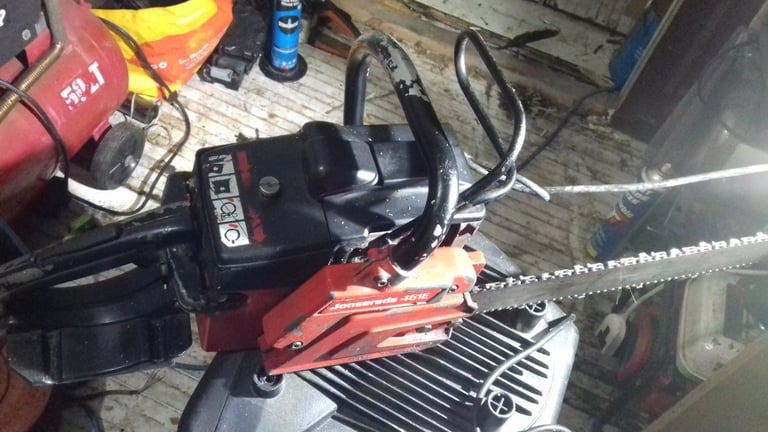 image for jonsereds 451e petrol chainsaw ready for use 