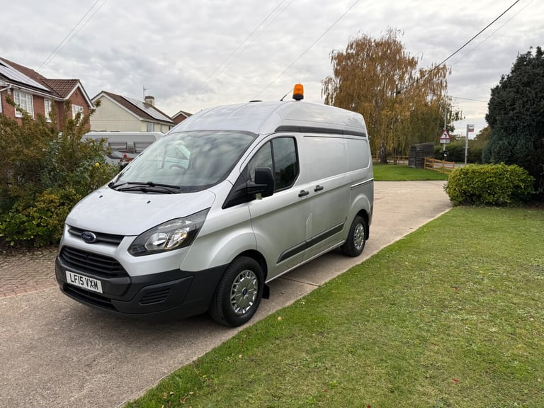 2015 Ford Transit Custom 2.2 TDCi 100ps high  Roof Van air con heated seats  PANEL VAN Diesel Manual