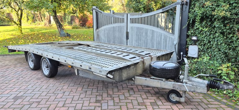 CAR TRANSPORTER TRAILER COMMERCIAL RECOVERY PRG STOCK BANGER BEAVERTAIL CT VAN 