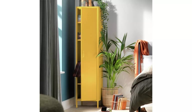Habitat Tall Locker - Mustard 