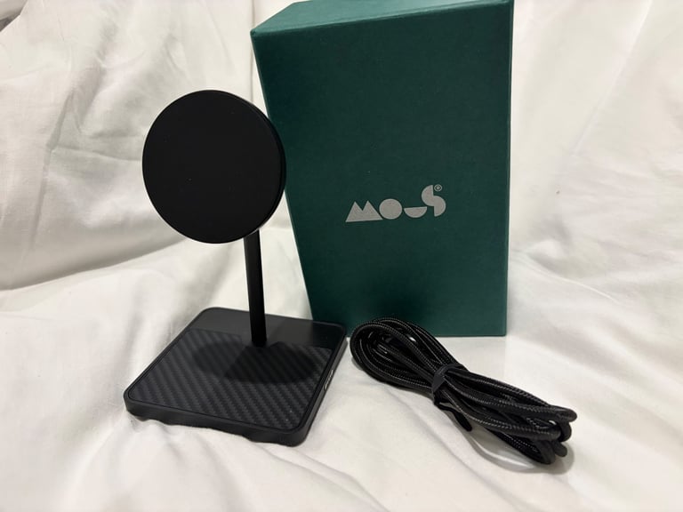 image for [Brand new] Mous Phone Charging Stand with Qi2 (Aramid Fibre)