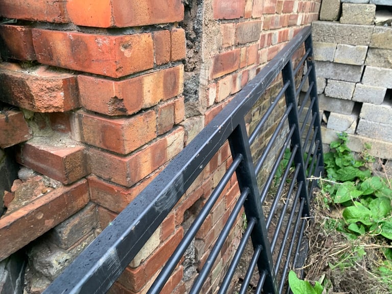 Heavy wrought iron gate/fence