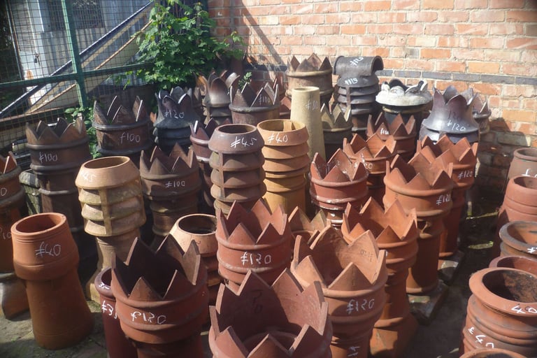 Roof Cowlins Reclaimed Chimney cowl £36 inc vat  lots of chimney pots prices vary  