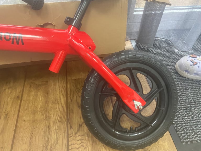 New- WonderNest Balance Bike for Kids Ages 3+ –,12 Inch No Pedal Toddler Bicycle Adjustable Seat