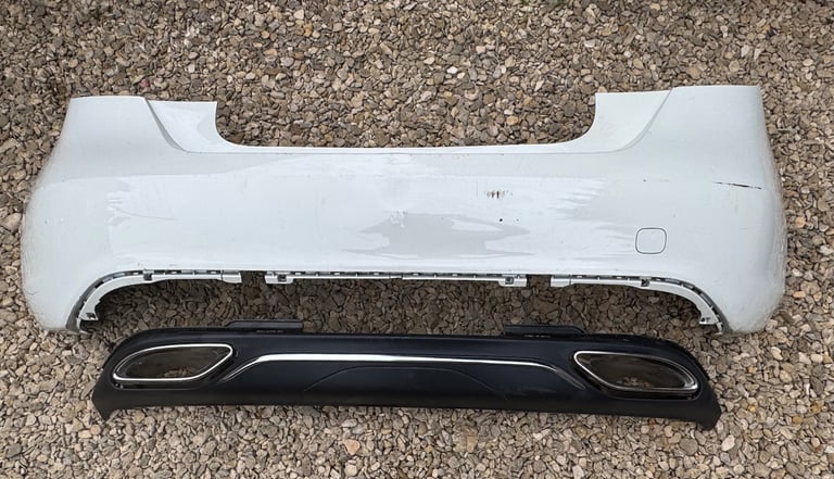 Mercedes W176 A-Class Rear Bumper and Urban Line Diffuser
