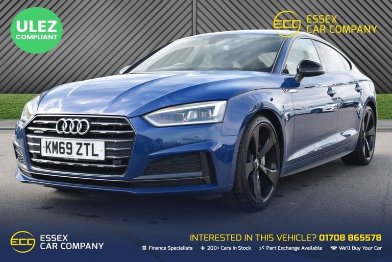 2019 Audi A5 2.0 TDI 40 Black Edition Sportback 5dr Diesel S Tronic quattro Euro 6 (s/s) Hatchbac...