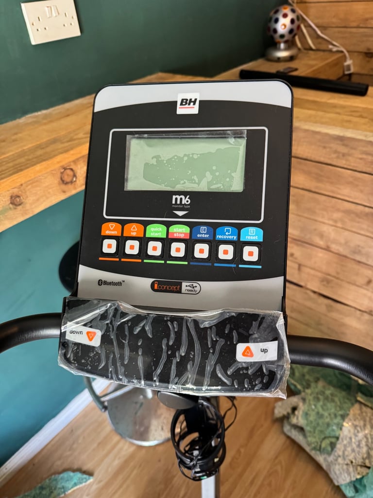 BH fitness Mycron upright exercise bike