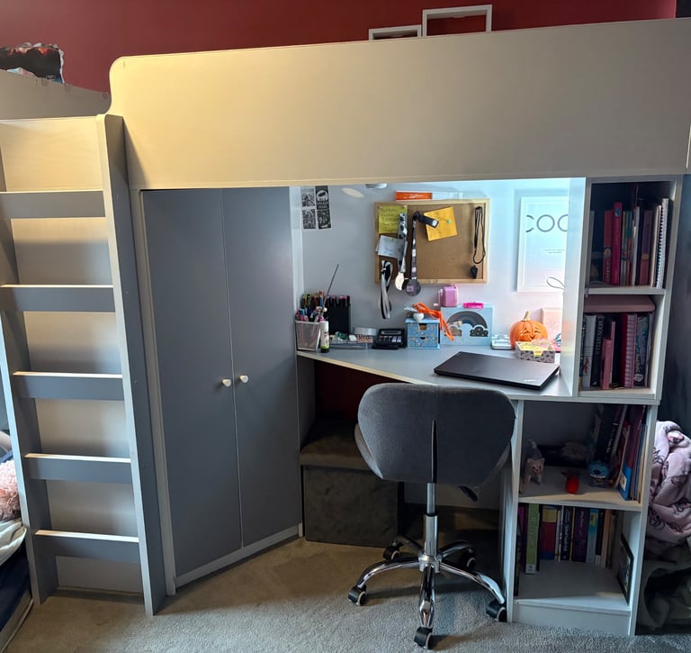 Miami Fresh high sleeper Grey Single