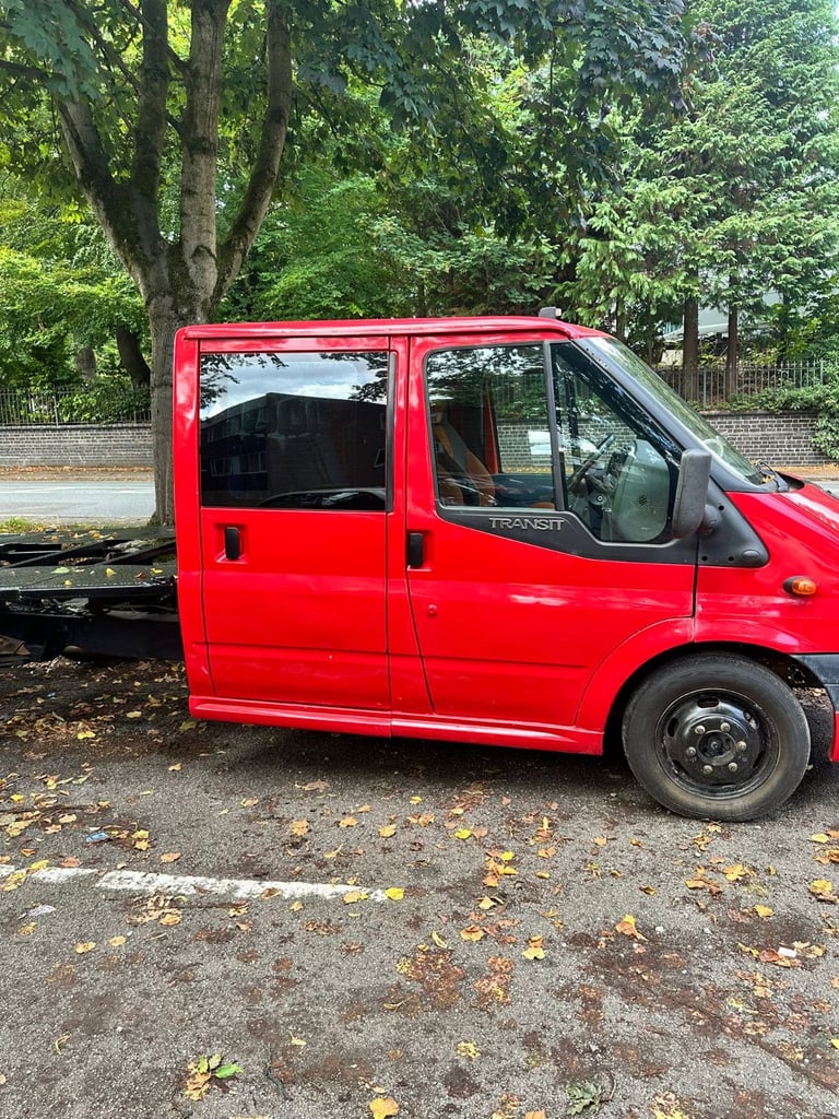 Ford transit crew cab recovery truck