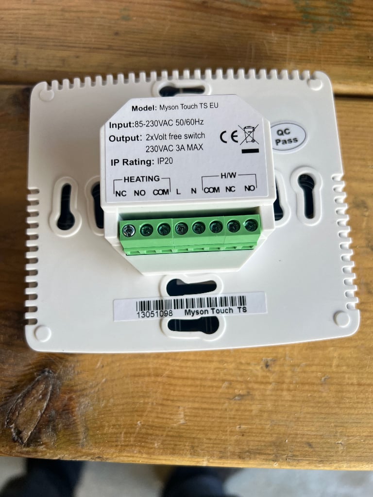 Myson Touch thermostat