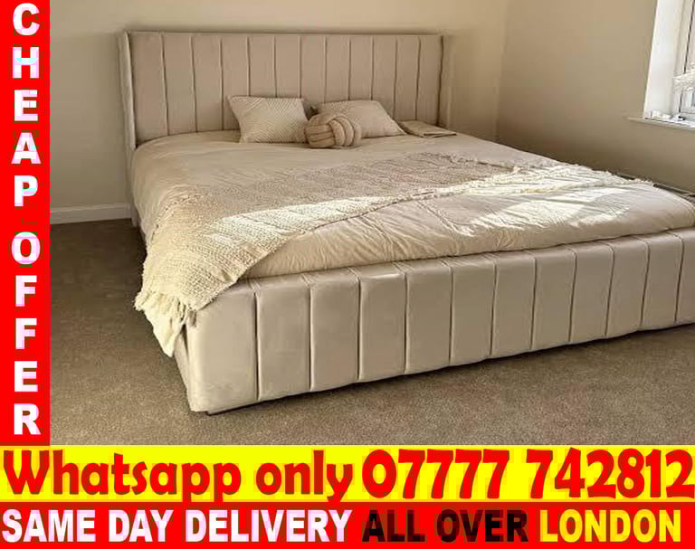 image for NEW BED AND MATTRESS, SINGLE - DOUBLE SMALL - DOUBLE (RTB