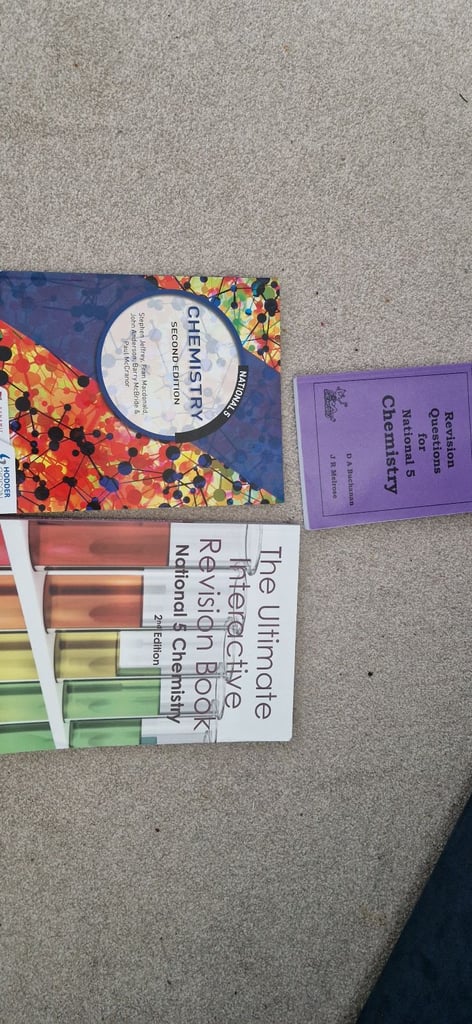 Nat5 Chemistry study bundle 