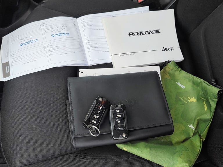 JEEP RENEGADE, NIGHT EAGLE EDITION, 1.6 DIESEL, LOW MILES, 12MONTHS MOT, SERVICE HISTORY 