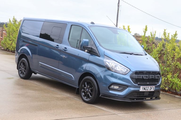 2022 Ford Transit Custom 2.0 320 EcoBlue Limited Crew Van Double Cab 5dr Diesel Manual L2 H1 Euro...