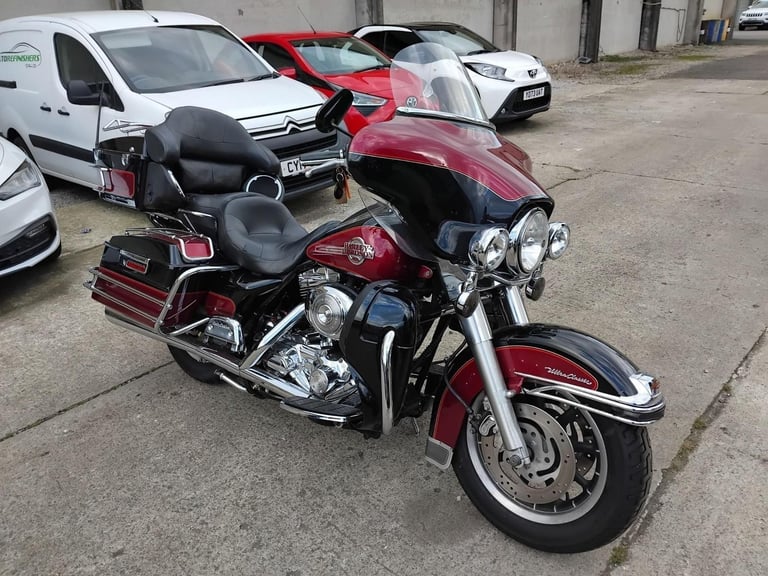 2005 HARLEY DAVIDSON FLHTCUI ELECTRA GLIDE 1450 ELECTRAGLIDE RED CLEAN 29k MILES