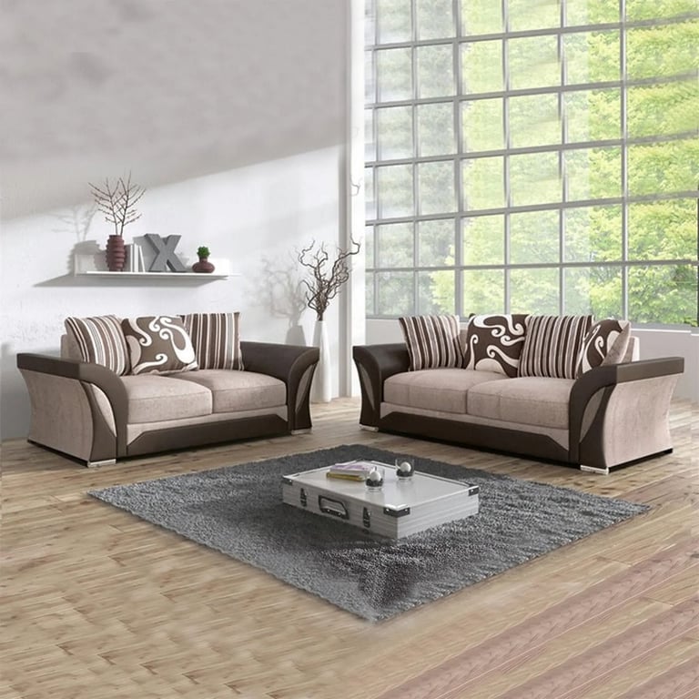 image for Luxury SHANNON Sofa Set 3+2 Seater & Corner Sofa >> Flat 35% Off >> Order Today >>>>