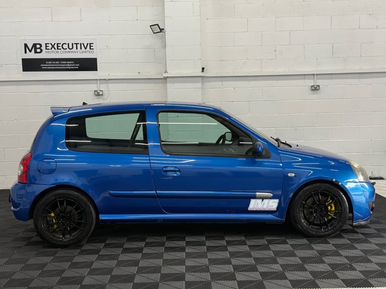 2005 RENAULT CLIO 2.0 16V 182 SPORT TRACK CAR AND TRAILER SET