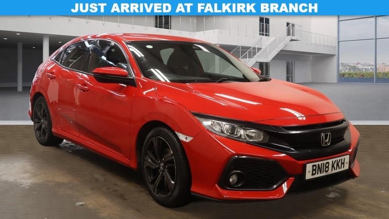 2018 Honda Civic 1.0 VTEC Turbo SR 5dr CVT HATCHBACK PETROL Automatic