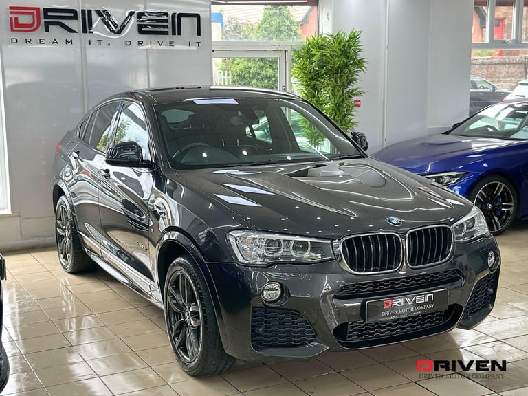 LOW MILES! BMW X4 XDRIVE 2.0 DIESEL M SPORT 2017 AUTO 5DR + FREE DELIVERY
