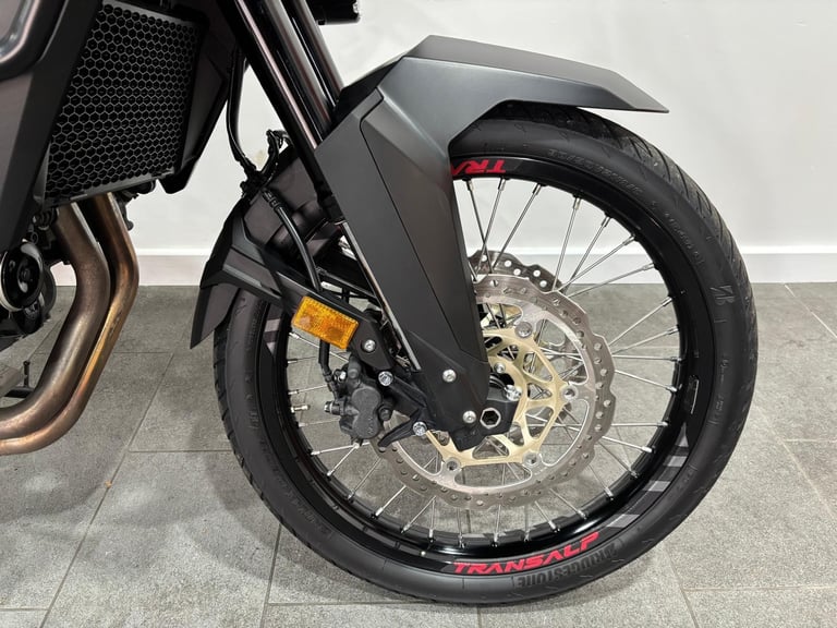 2023 Honda XL750 Transalp, Crash Bars, Fog Lights, Heated Grips, 5357 Miles