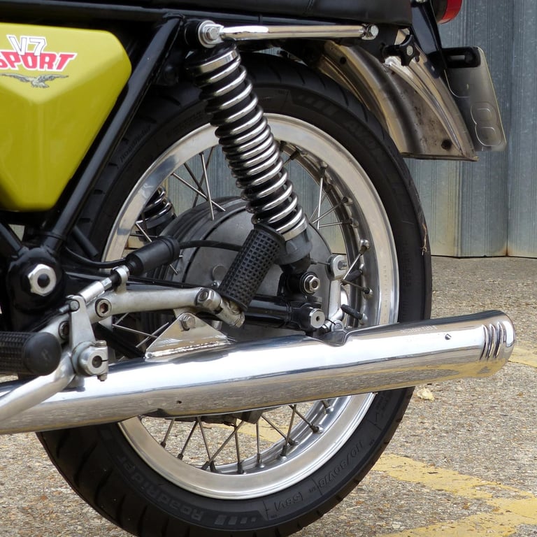 1974 MOTO GUZZI V7 SPORT – A Rare Gem in Impeccable Condition