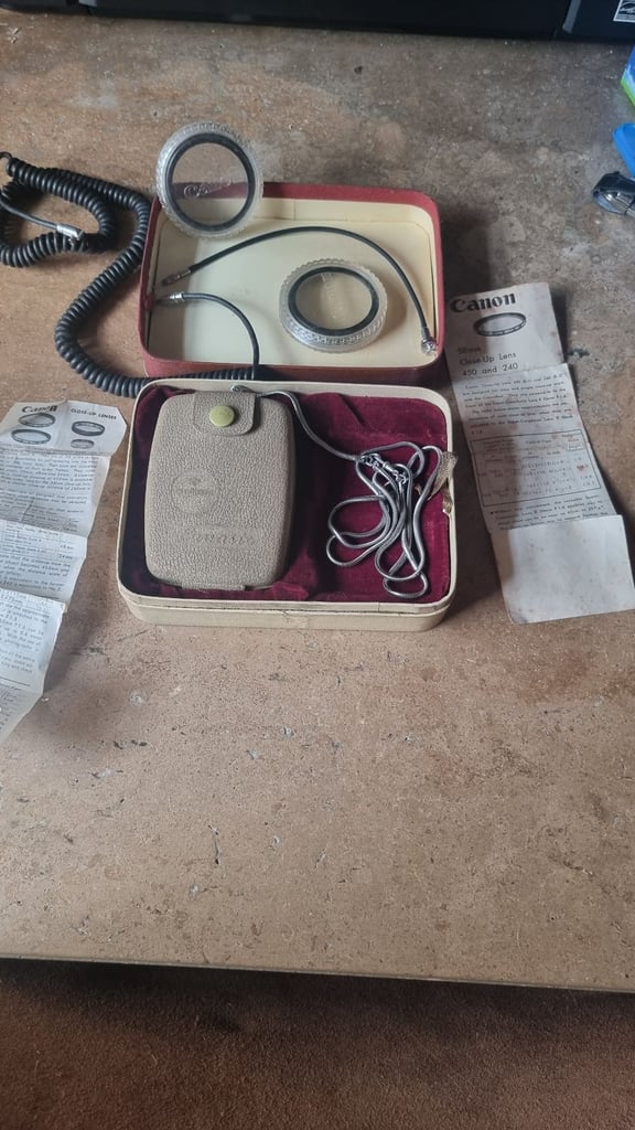 Canon Canonflex RM camera and case