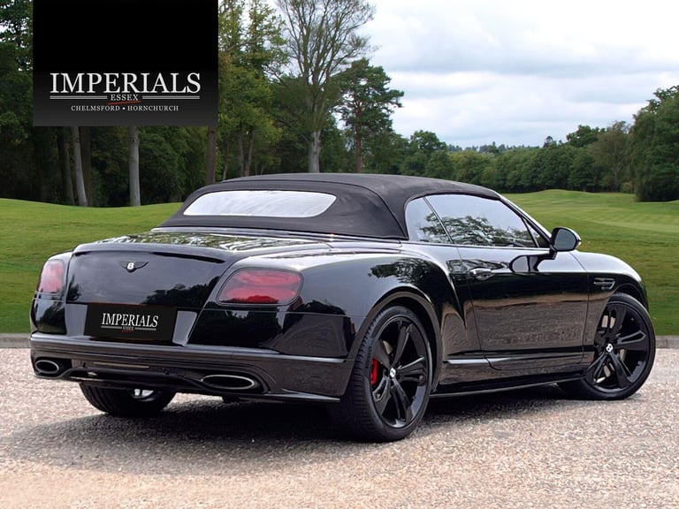 2017 Bentley Continental 6.0 W12 GTC Speed Auto 4WD Euro 6 2dr CONVERTIBLE Petrol Automatic