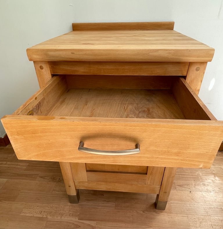 M&S Solid wood (oak) kitchen unit. 