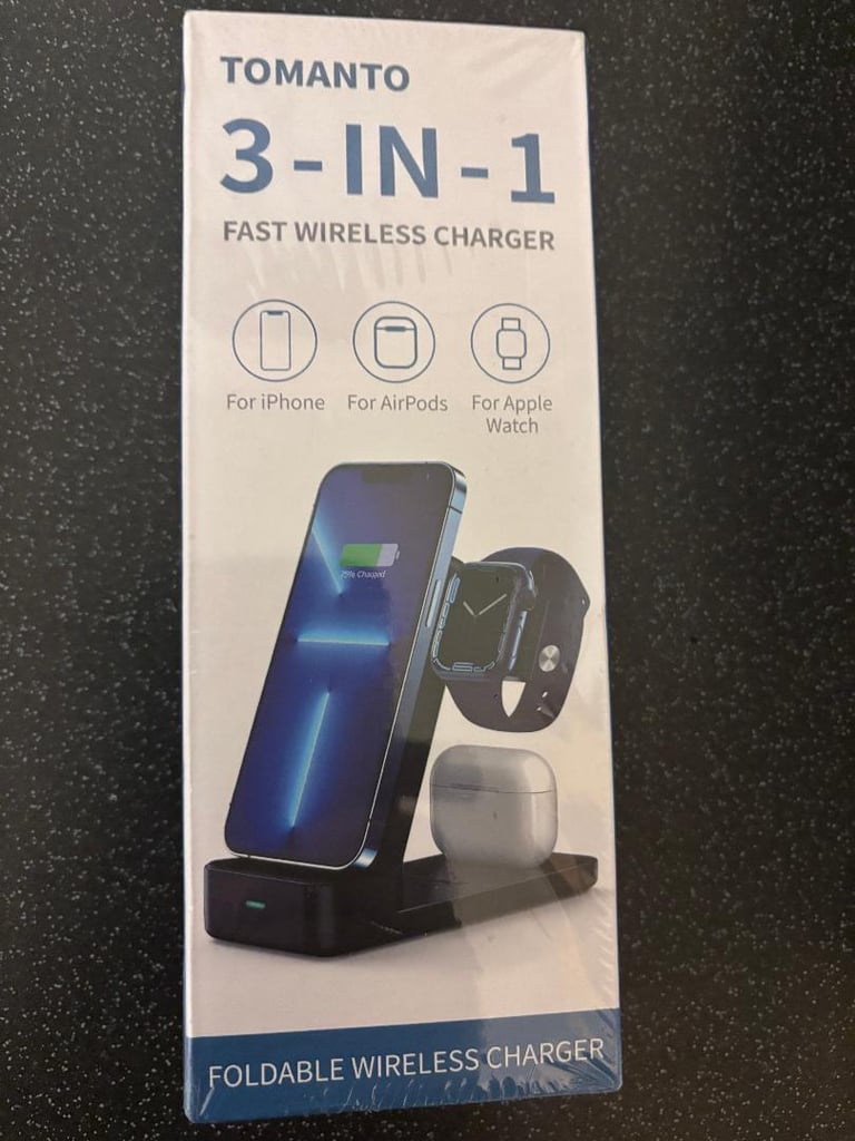 Tomanto 3-in-1 Charger.