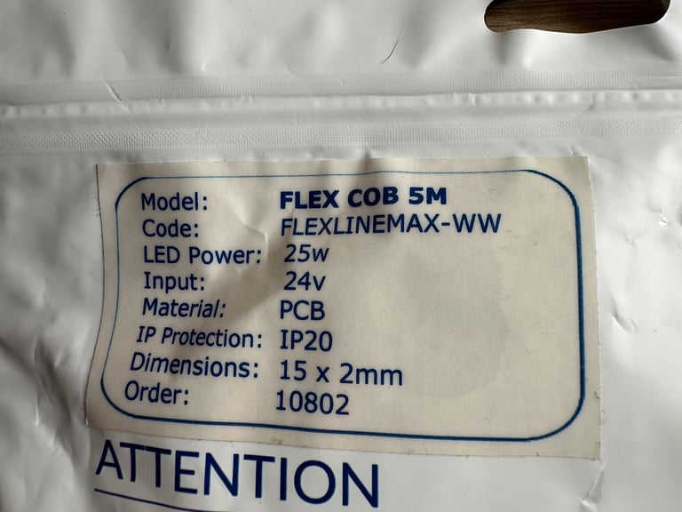 GAP LIGHTING FLEXLINE-MAX-WW LED Strip 25W 5M 