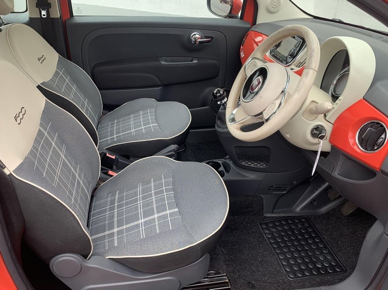 2016 (65) Fiat 500 1.2 Lounge Petrol 3-Door