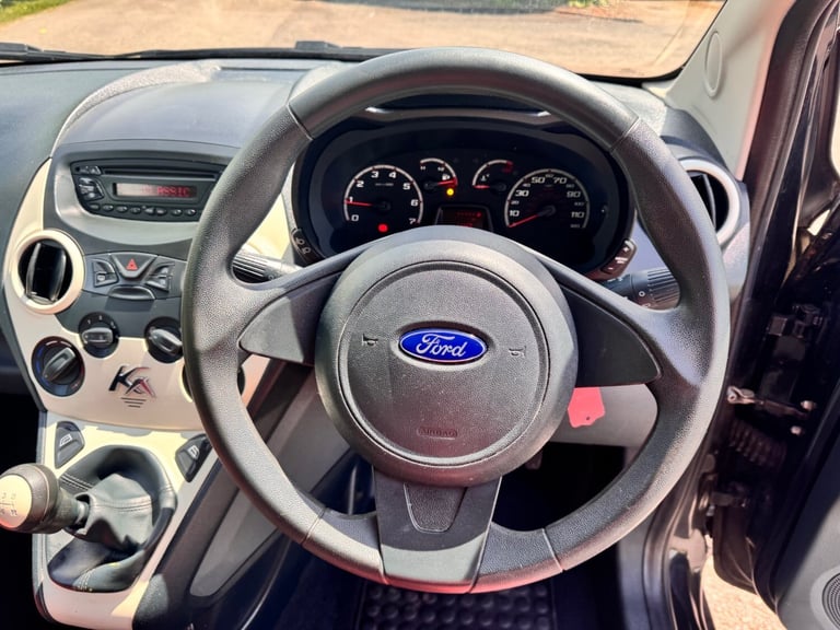 Ford KA 1.2 Edge Manual Black 2014 14 reg