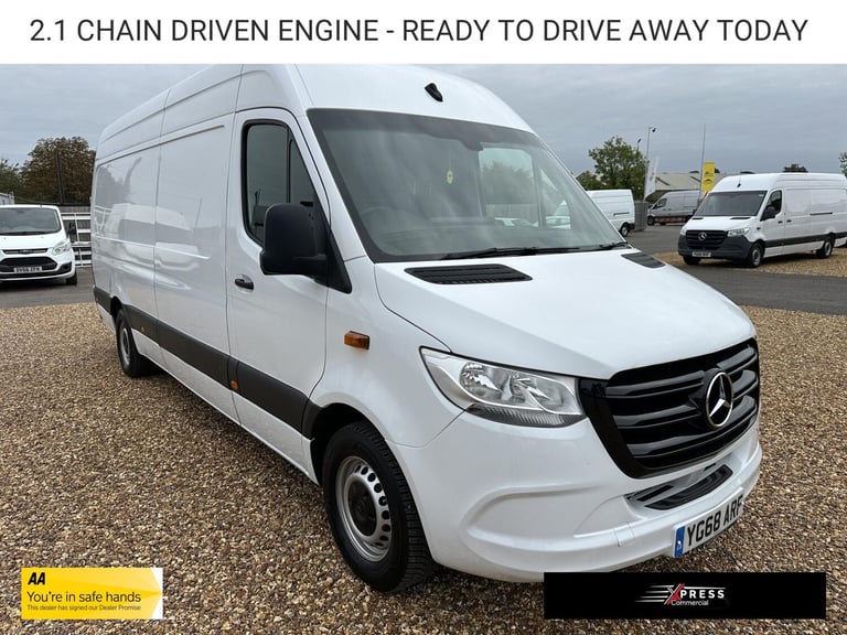 2018 Mercedes-Benz Sprinter 2.1 311 CDI Panel Van 5dr Diesel Manual RWD L3 H2 Euro 6 (114 ps) Pan...